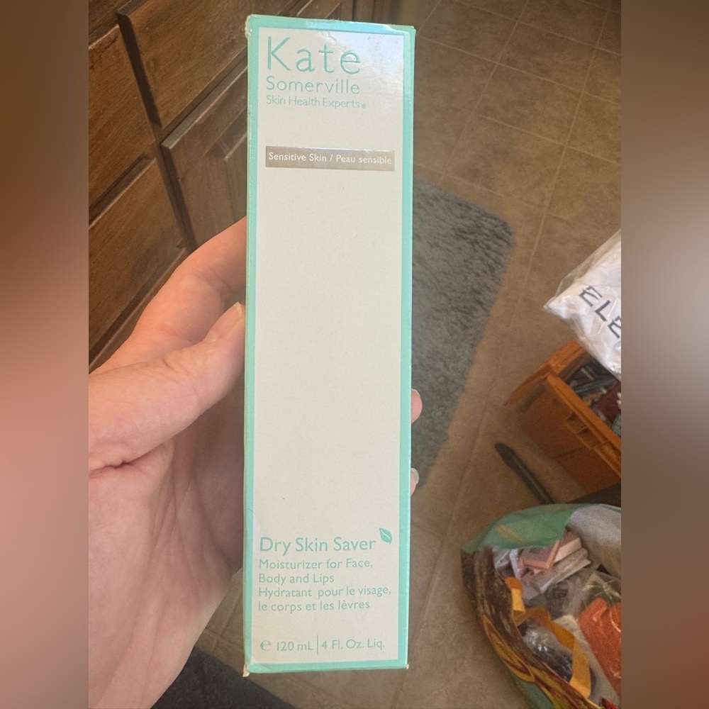 NIB Kate Somerville Dry Skin Saver 4 oz Moisturizer Face Body Sensitive Skin - Picture 5 of 10